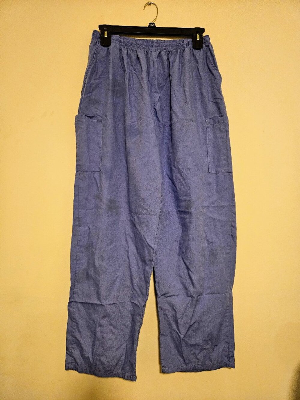 Green Town Original Workwear Light Blue Scrub Pants Size 2X Elastic Waist